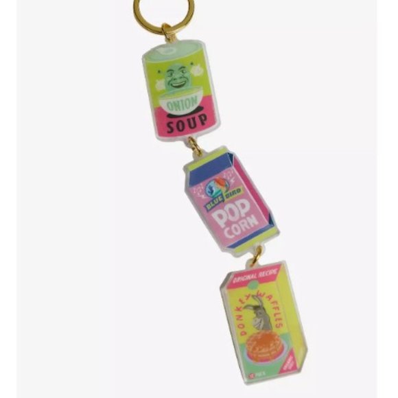 Shrek Food Acrylic Multi-Charm Keychain - Brand new with tags! - Picture 1 of 6